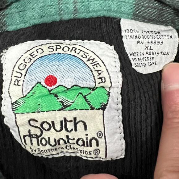 Vintage South Mountain Plaid Flannel - Picture 7 of 9